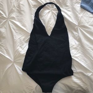 American apparel halter bodysuit